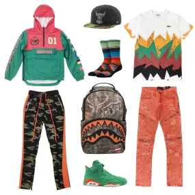 Air Jordan 6 Gatorade Outfit