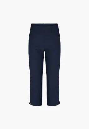 Anabelle Regular Capri Medium Length - Navy