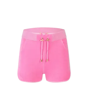 Balmain X Barbie Velvet Shorts