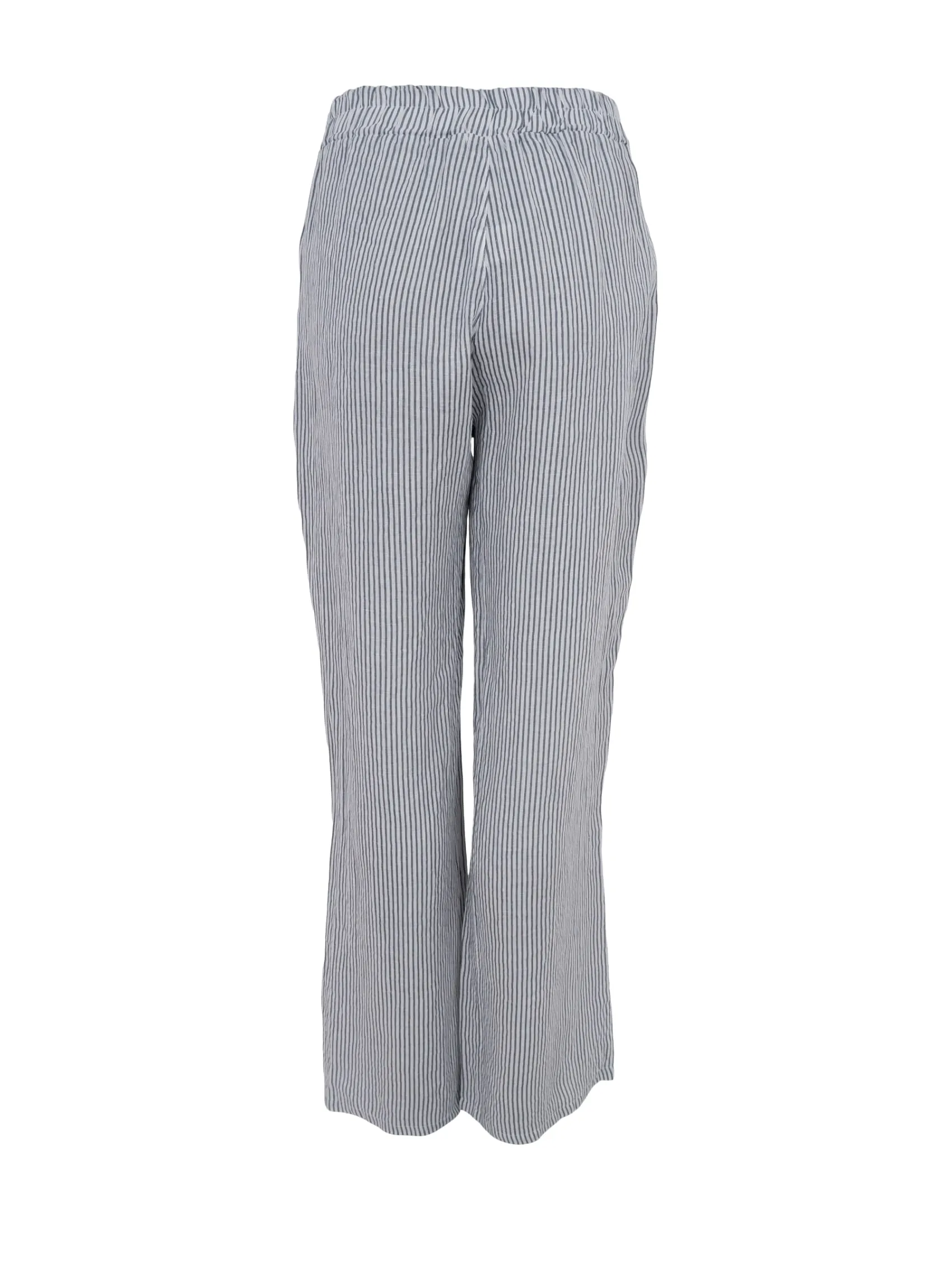 BCMELINA wide linen pant - Northern Grey