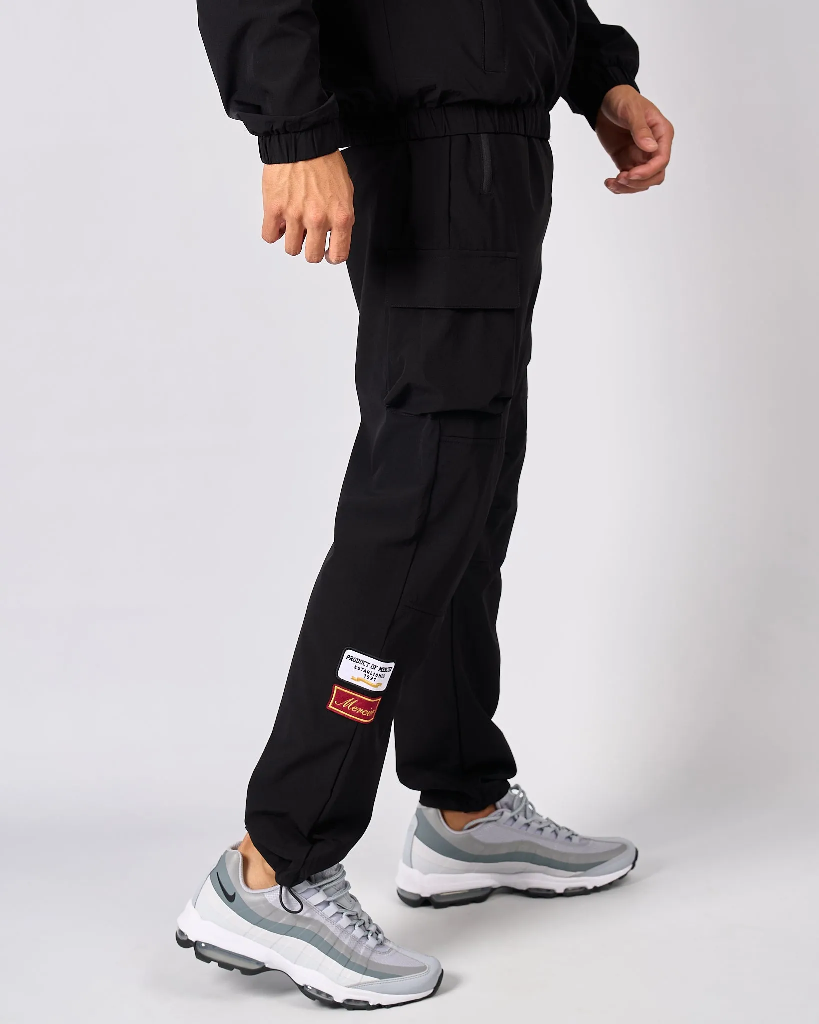 Black Mercier OG Badge Cargos