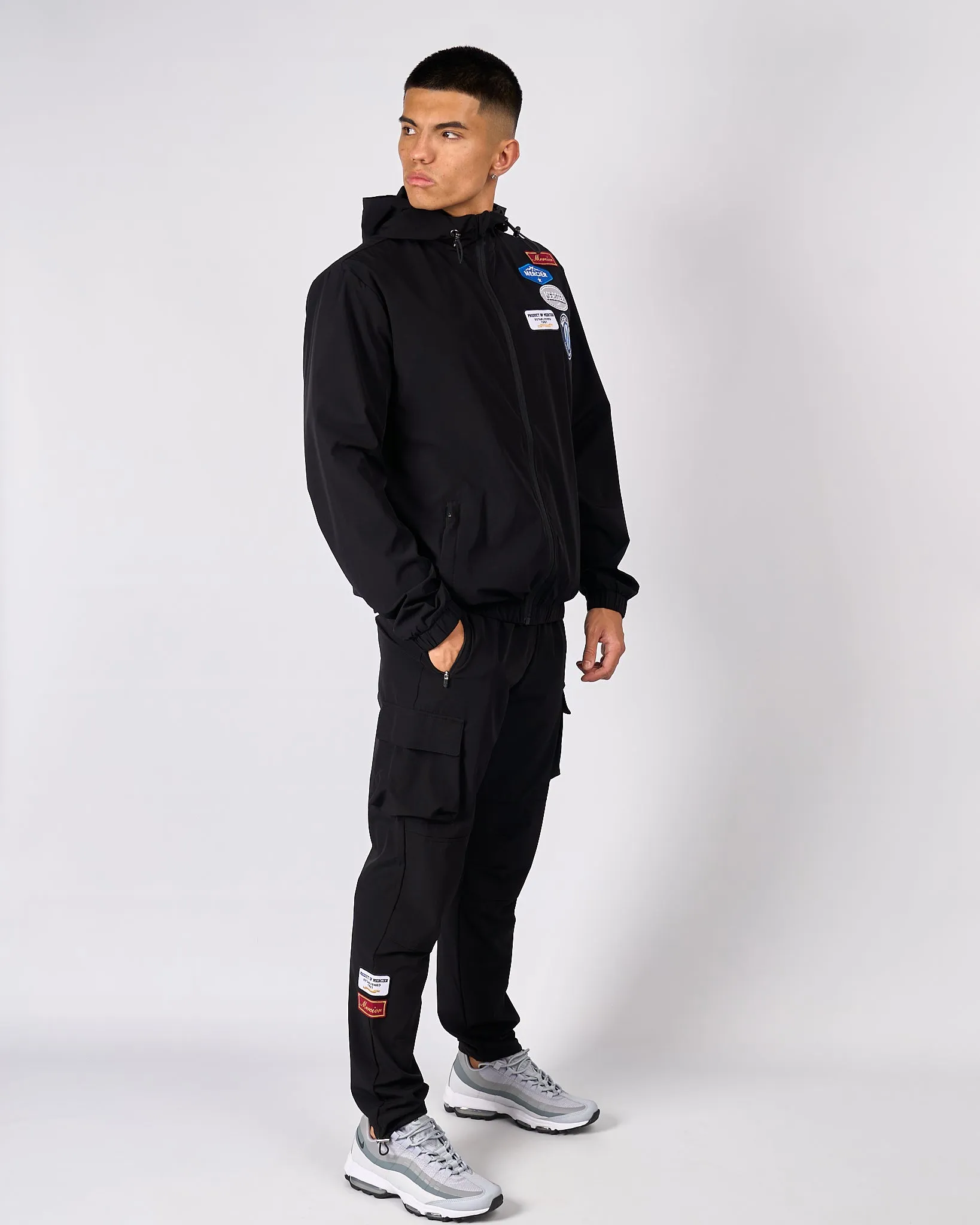 Black Mercier OG Badge Cargos