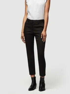 Cropped Perfect Trouser -- Noir