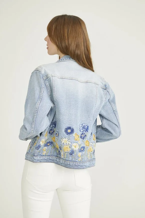 Denim Jacket X Dahlia