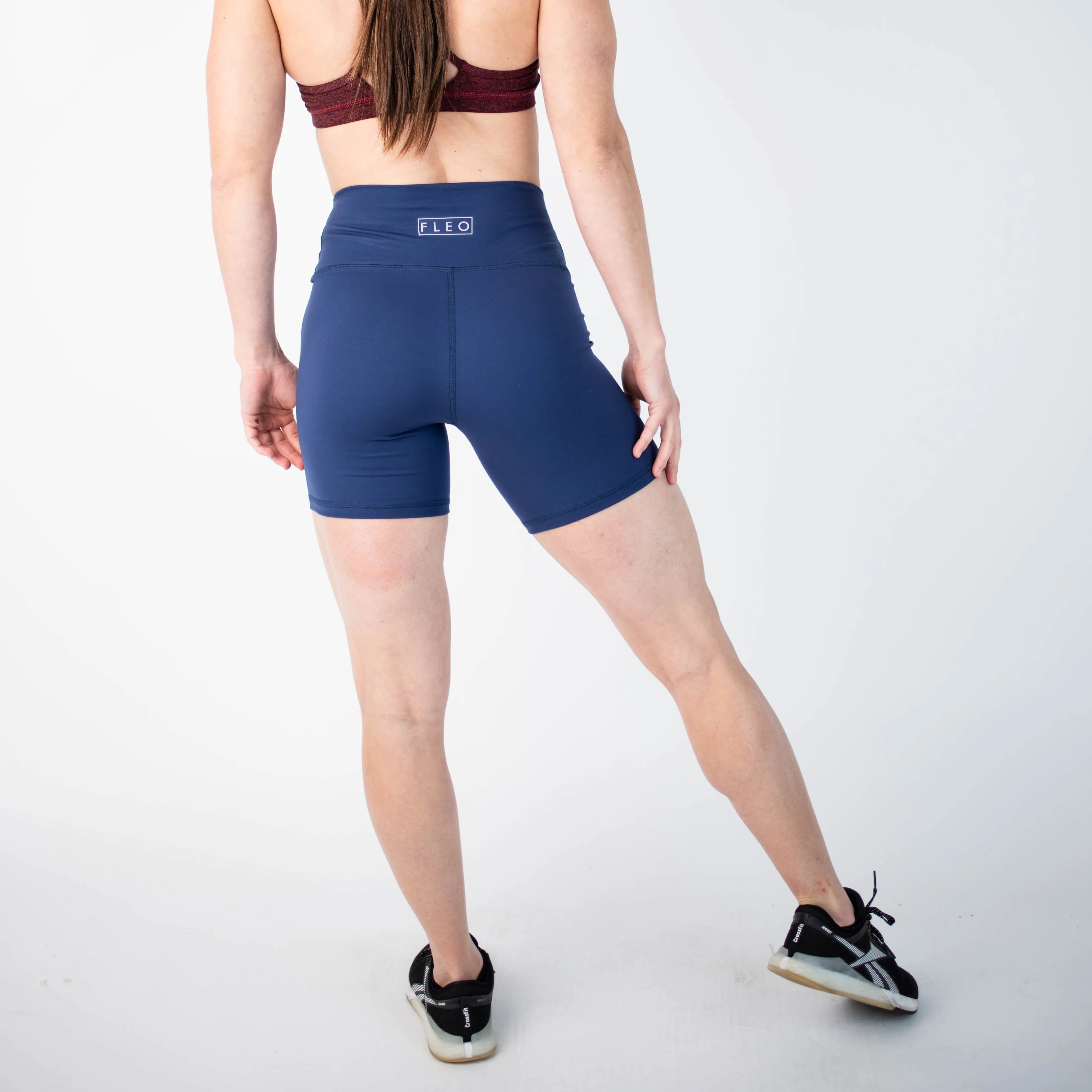 FLEO Biker Shorts - Navy