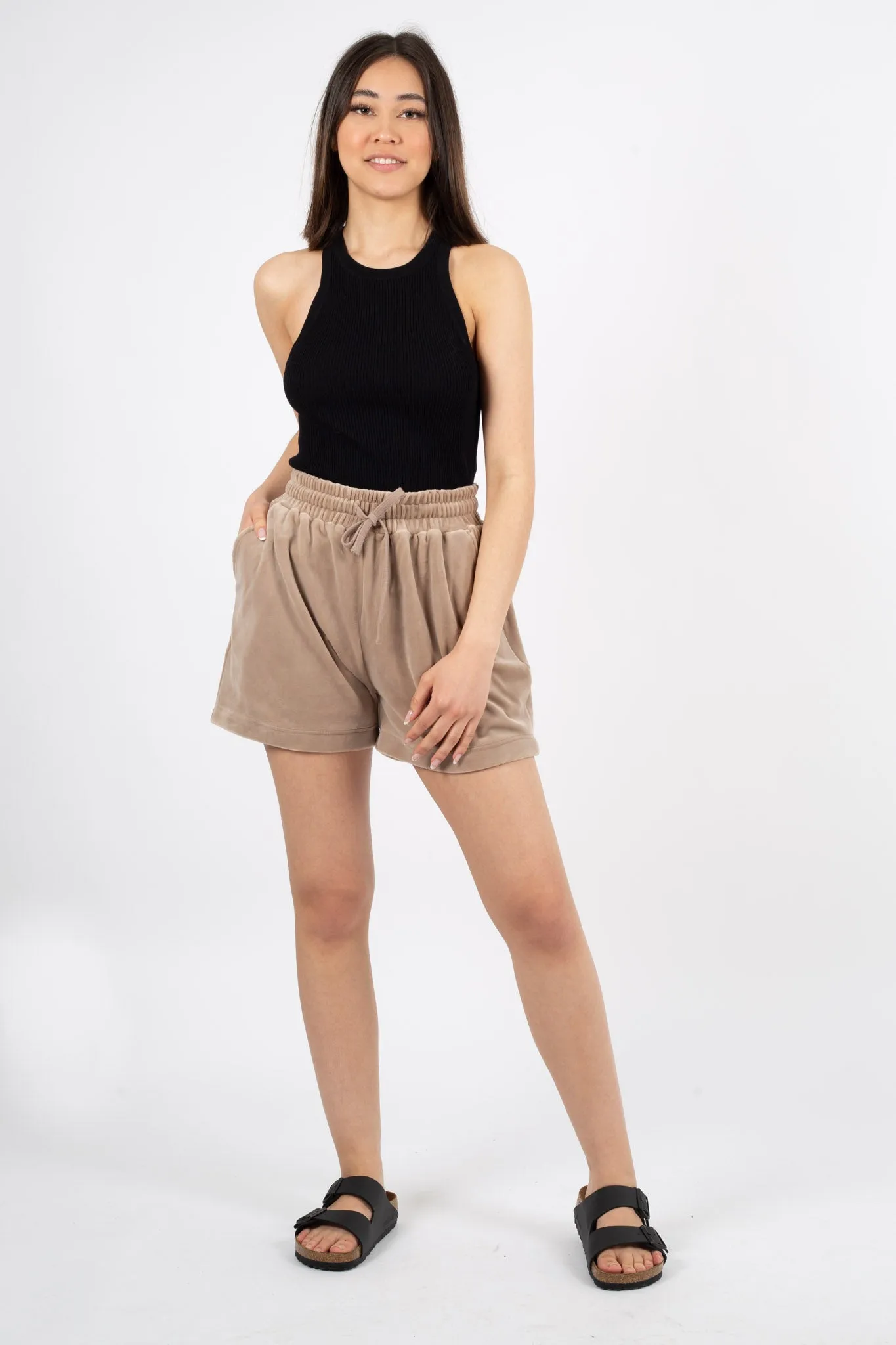 Frances Sweat Shorts - Sand