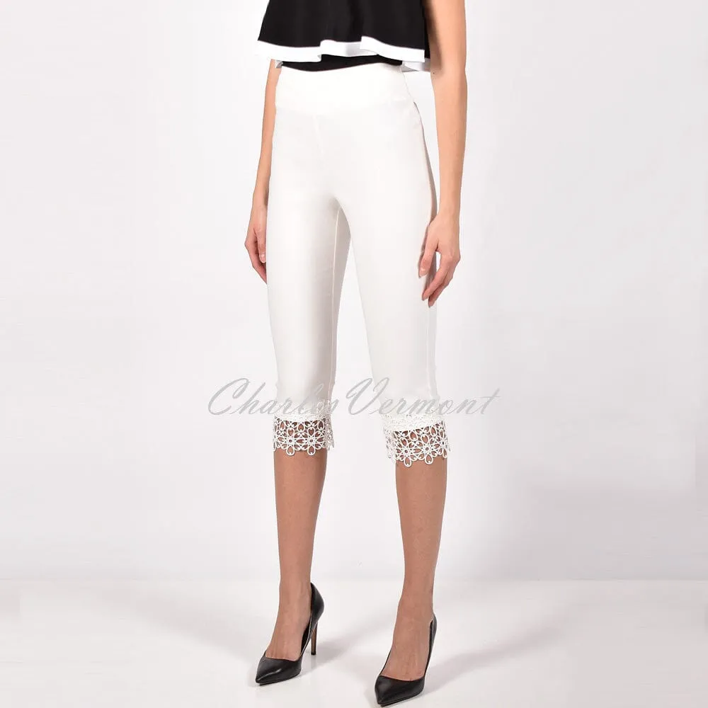 Frank Lyman Capri Trouser – Style 211348 (Vanilla)