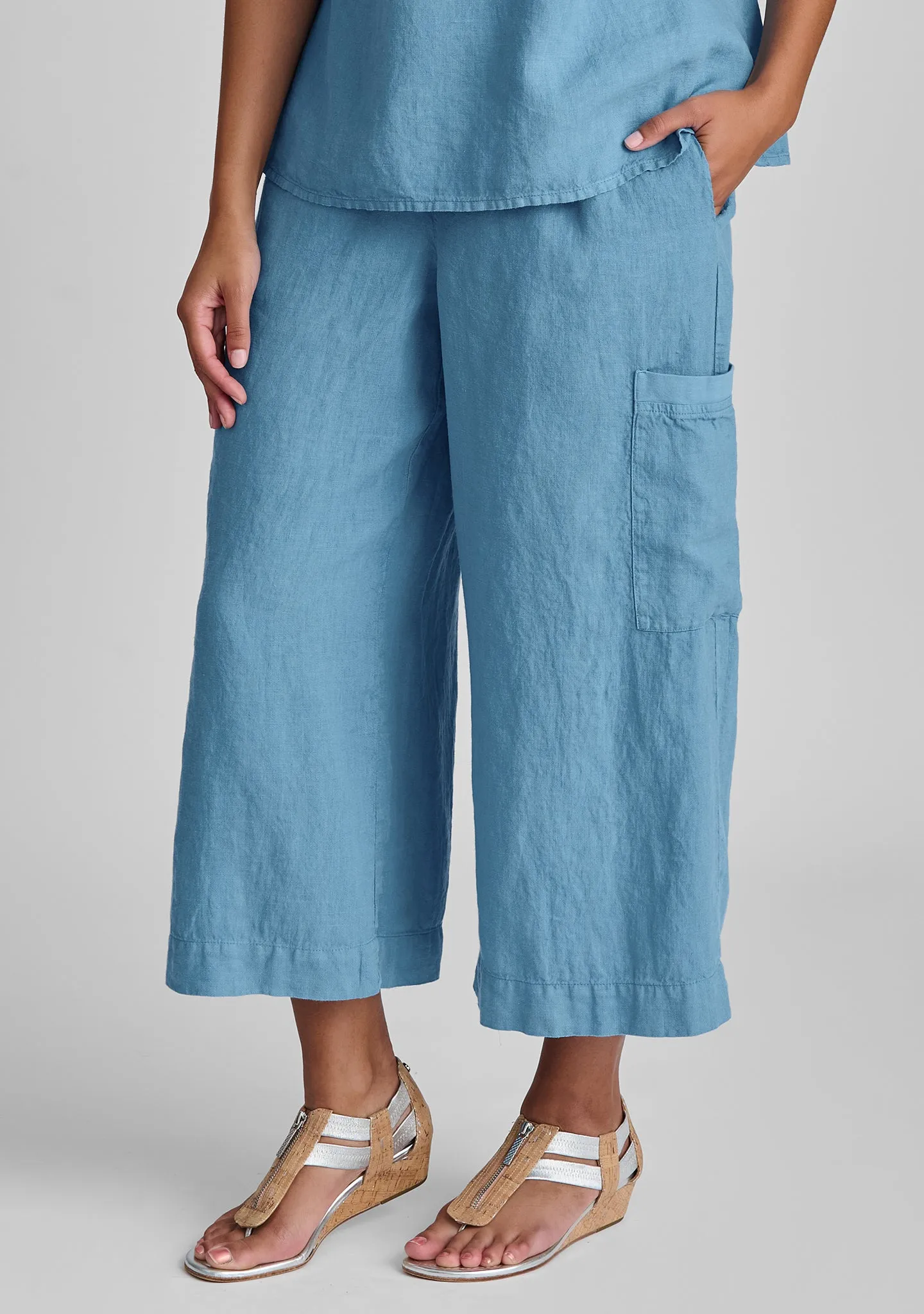 Full Time Pant - Linen Drawstring Pants