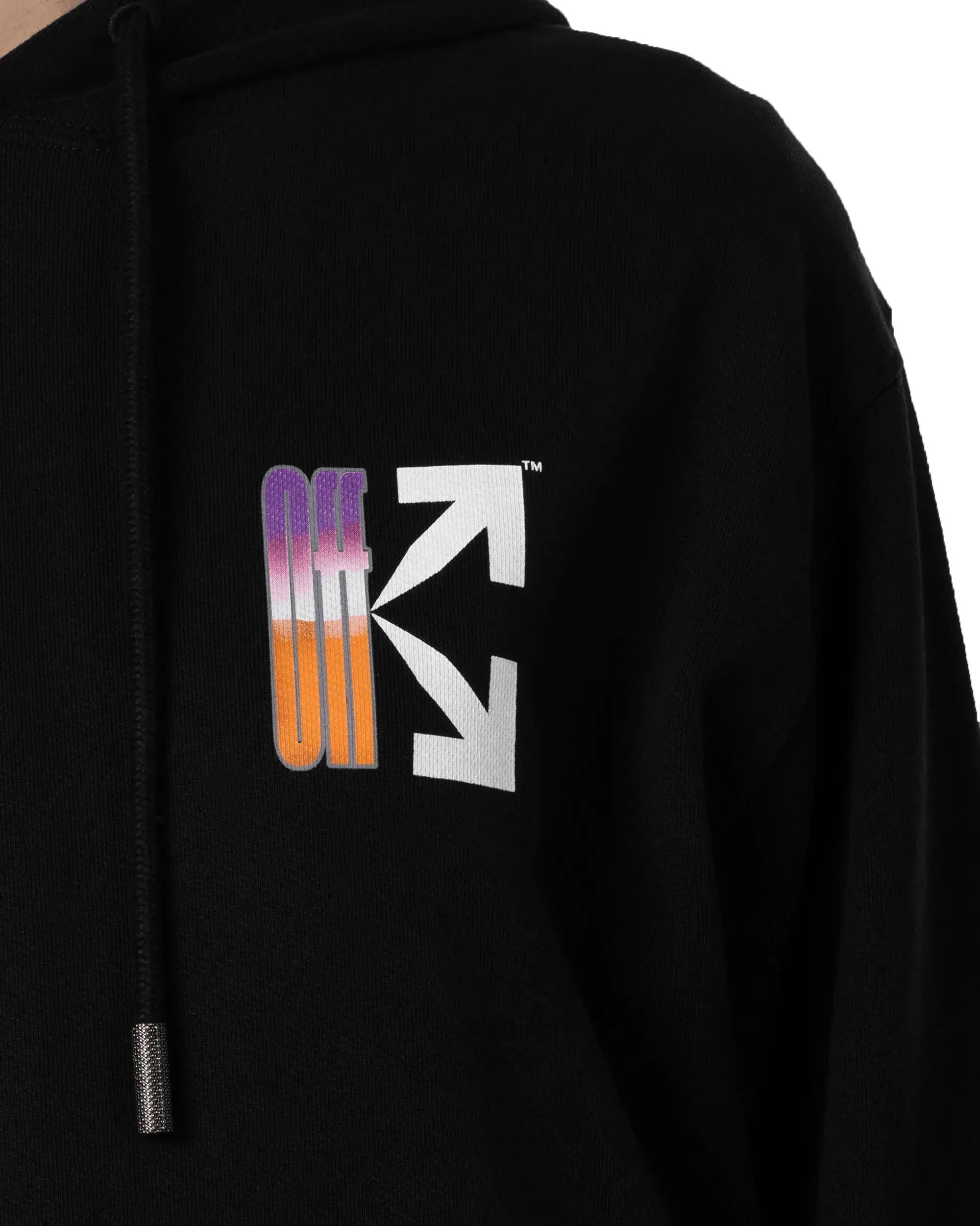 Gradient Cropped Hoodie