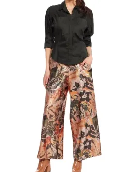 Hepburn Pant In Glitter Bloom | Glitter Bloom