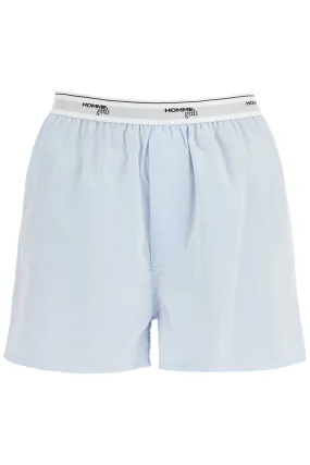 High-Waisted Cotton Boxers