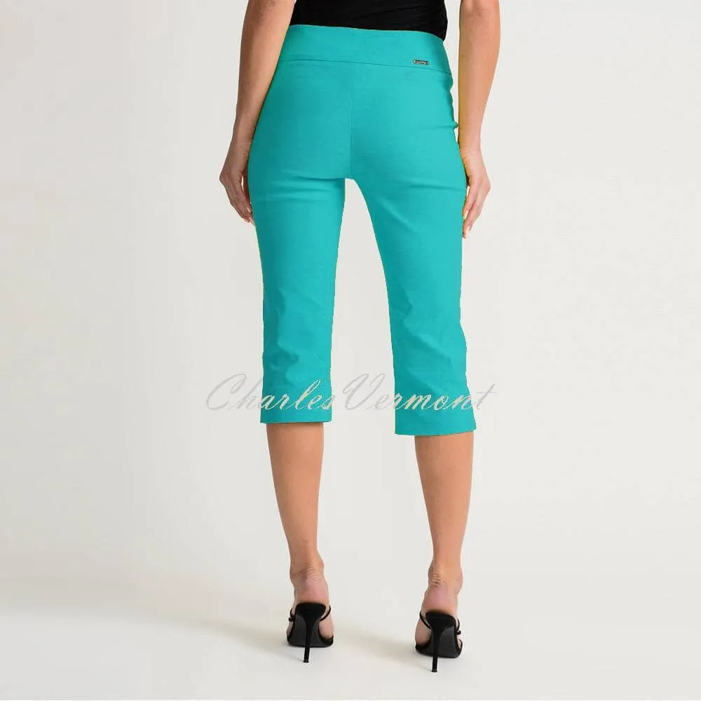 Joseph Ribkoff Capri Trouser – Style 202350 (Aruba Blue)