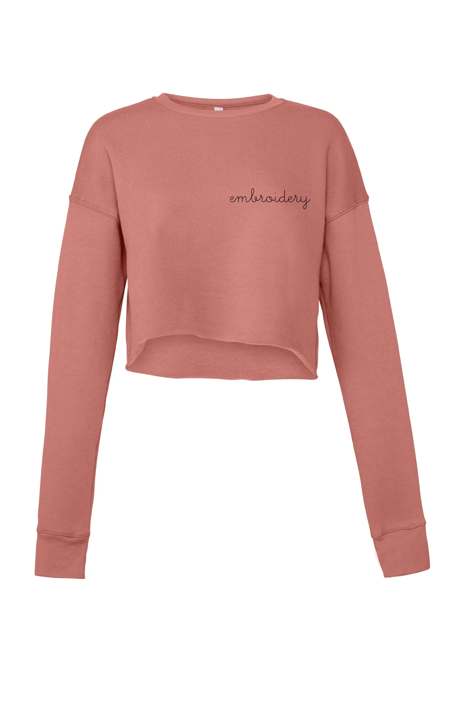 Ladies' Supersoft Cropped Crewneck