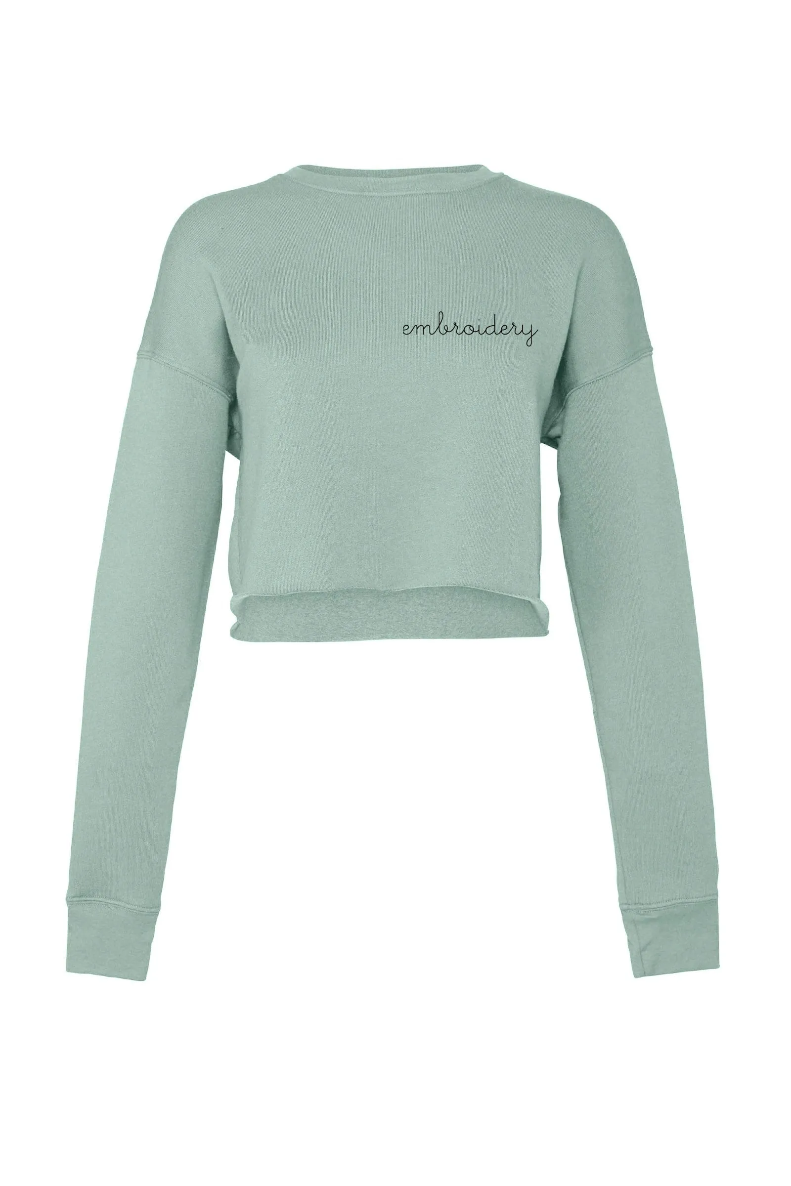 Ladies' Supersoft Cropped Crewneck