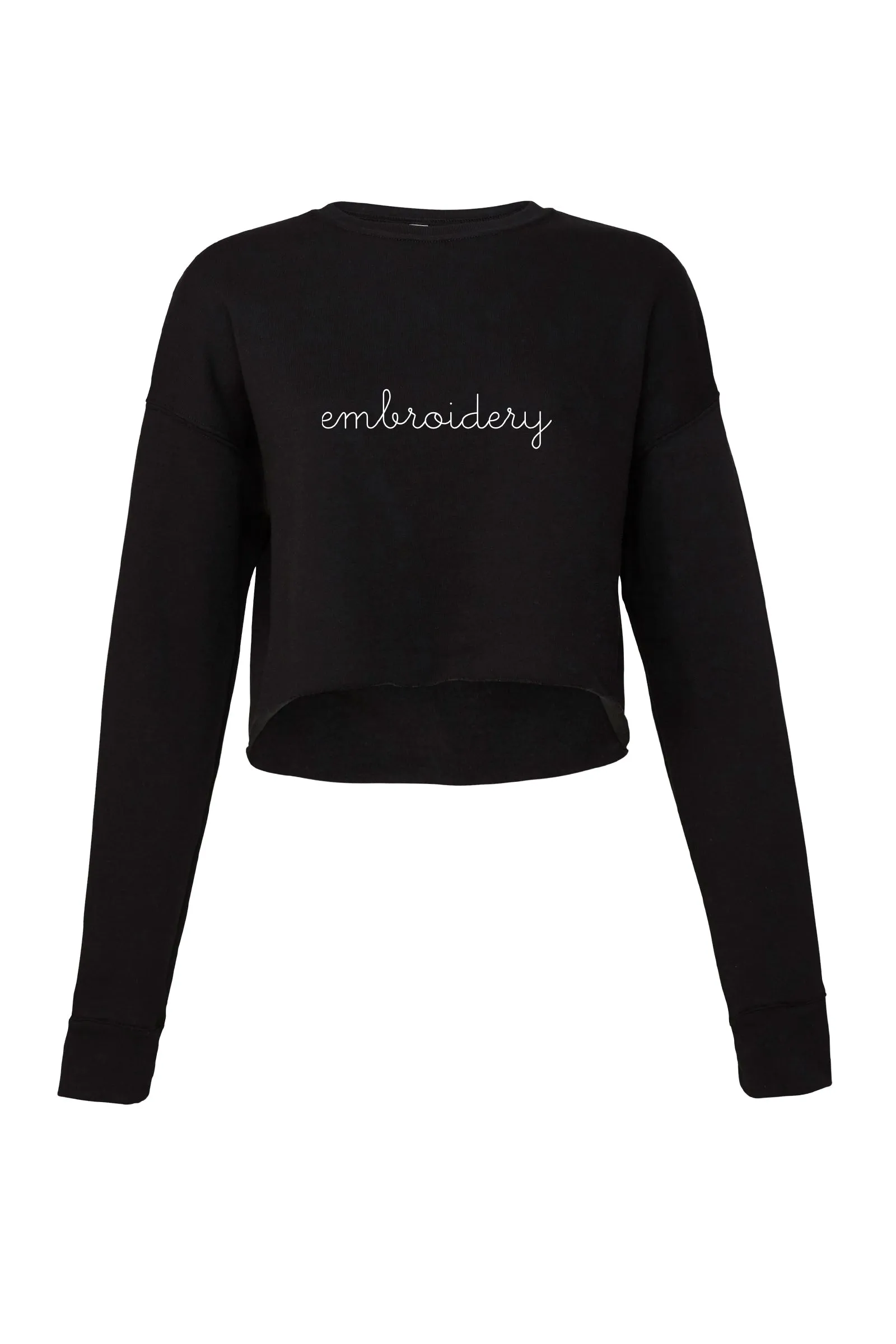 Ladies' Supersoft Cropped Crewneck