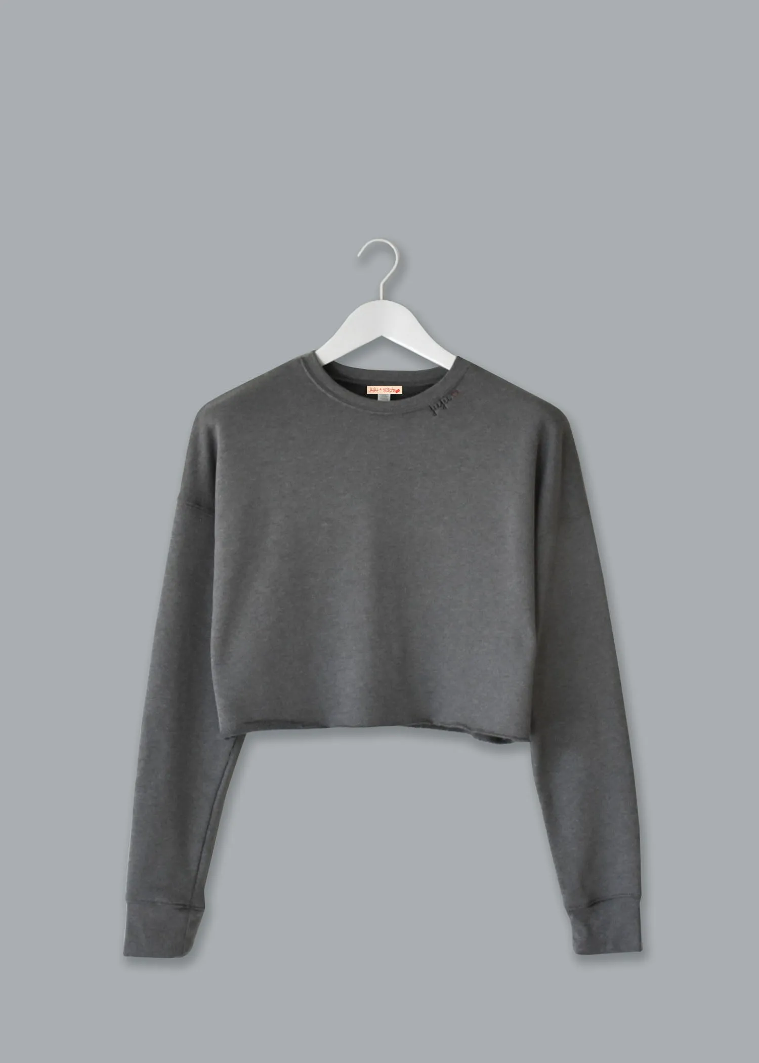 Ladies' Supersoft Cropped Crewneck