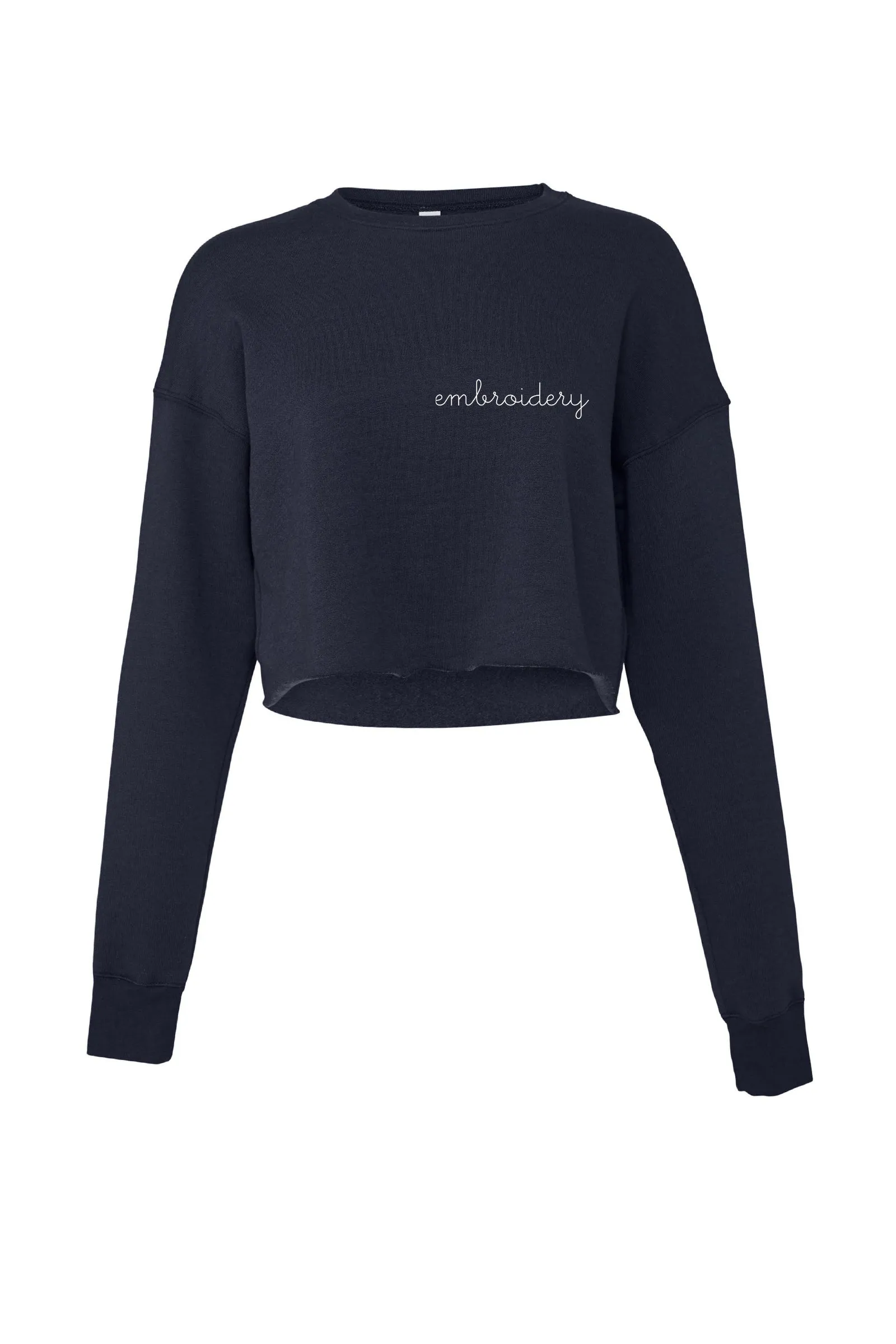 Ladies' Supersoft Cropped Crewneck