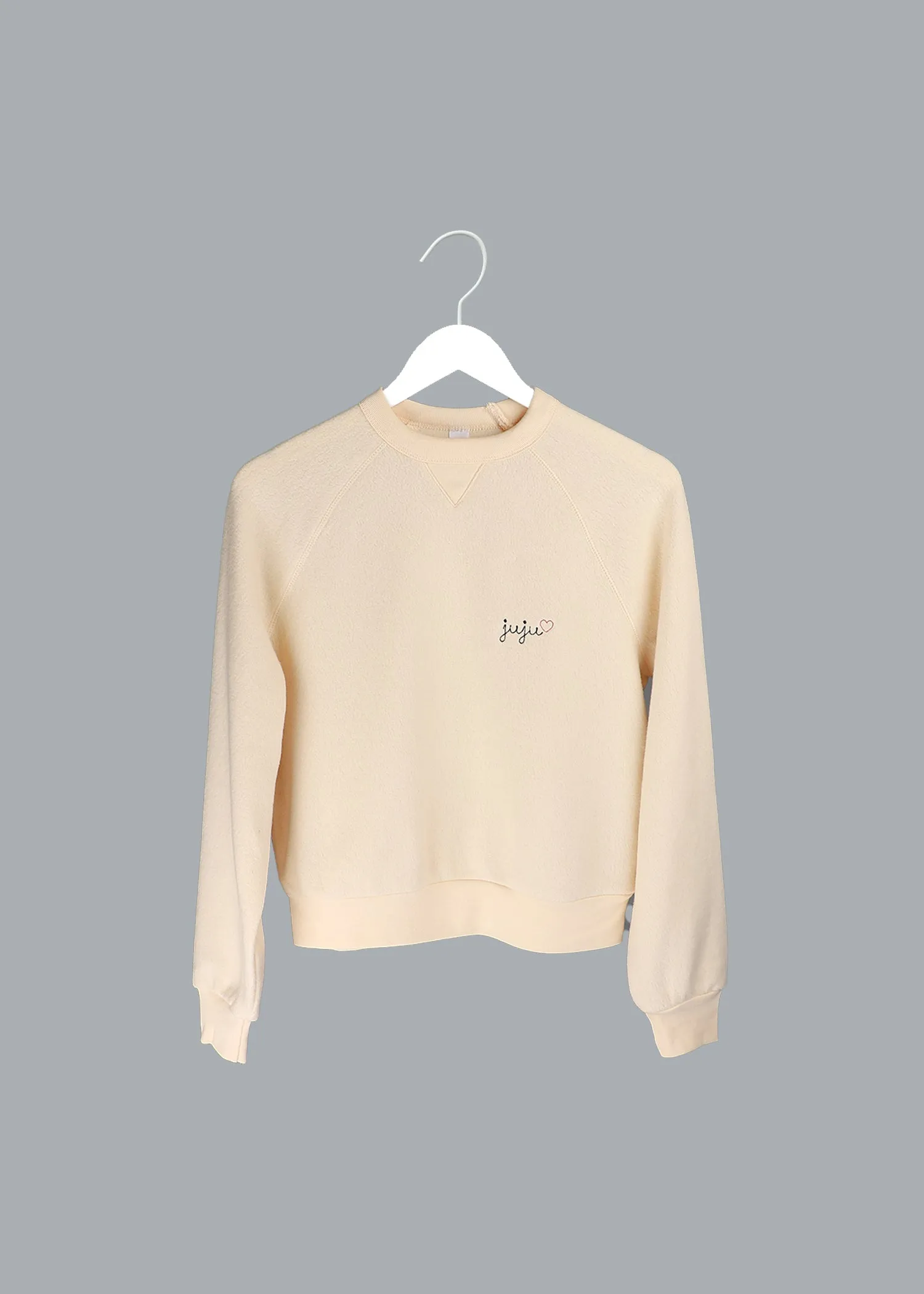 Ladies' Teddy Cropped Crewneck Sweatshirt