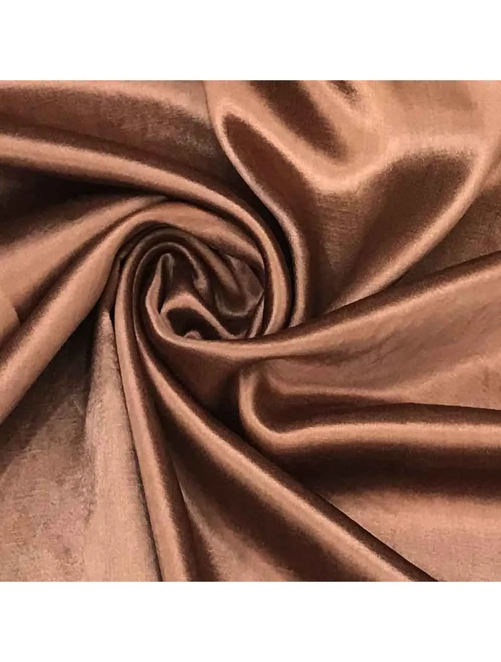 Light Brown Plain Viscose Gaji Silk Fabric (Wholesale)