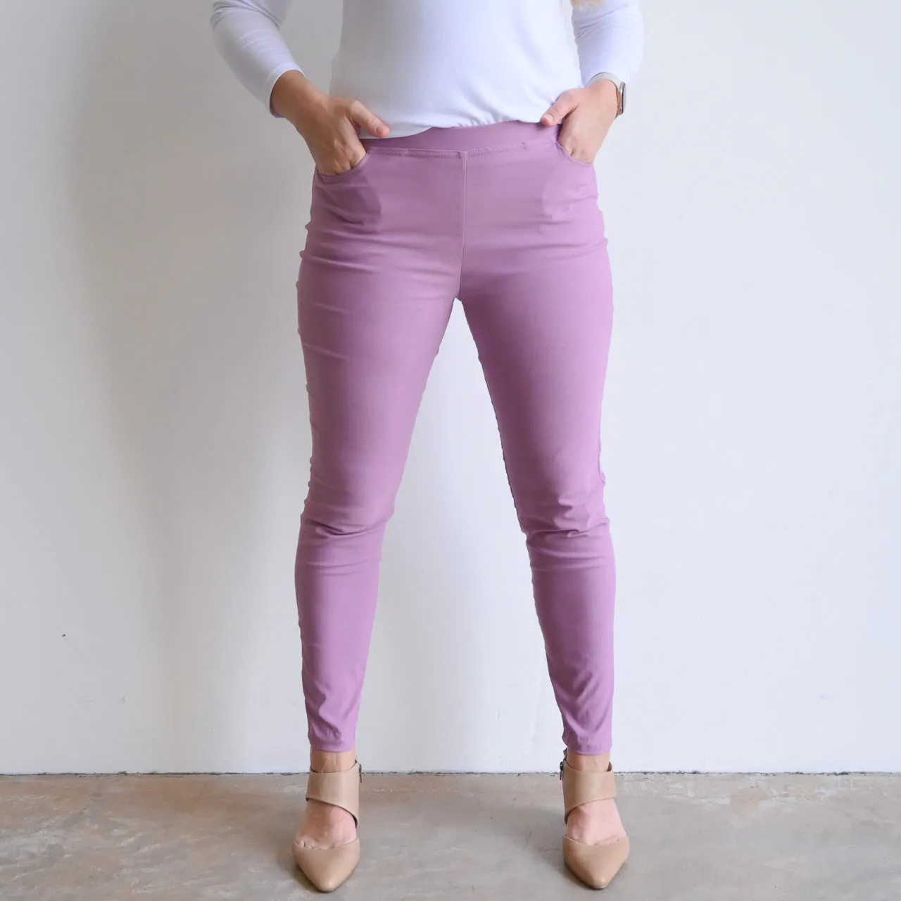 Long Capri Pants - Double Stretch