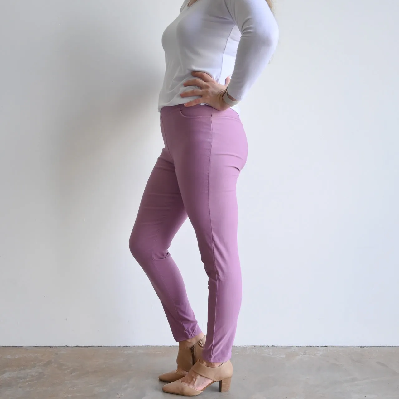 Long Capri Pants - Double Stretch