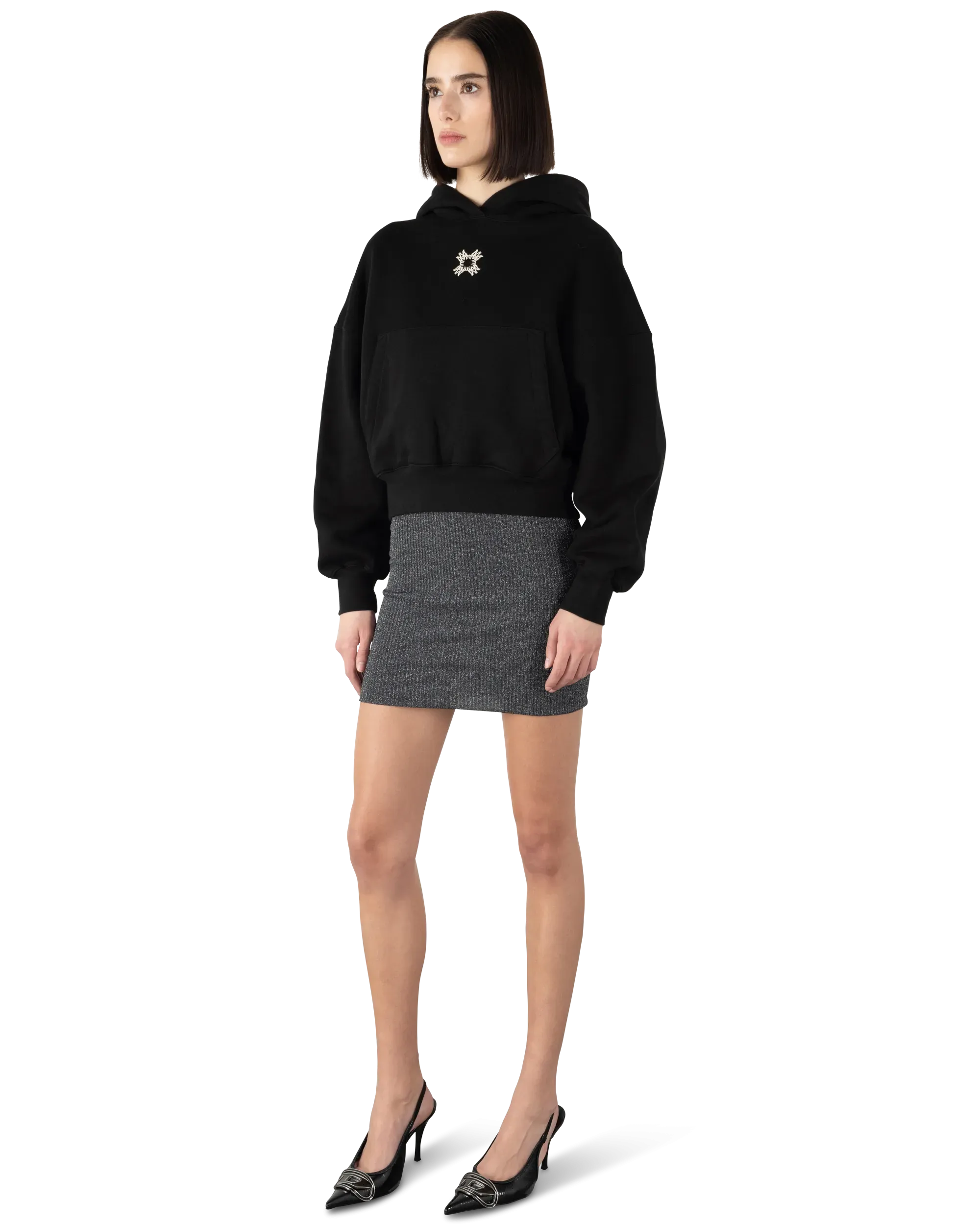 MA Quad Cropped Hoodie