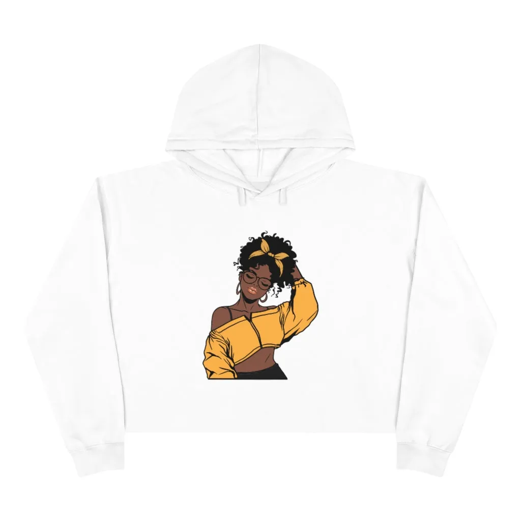 Mellow Yellow | Crop Hoodie