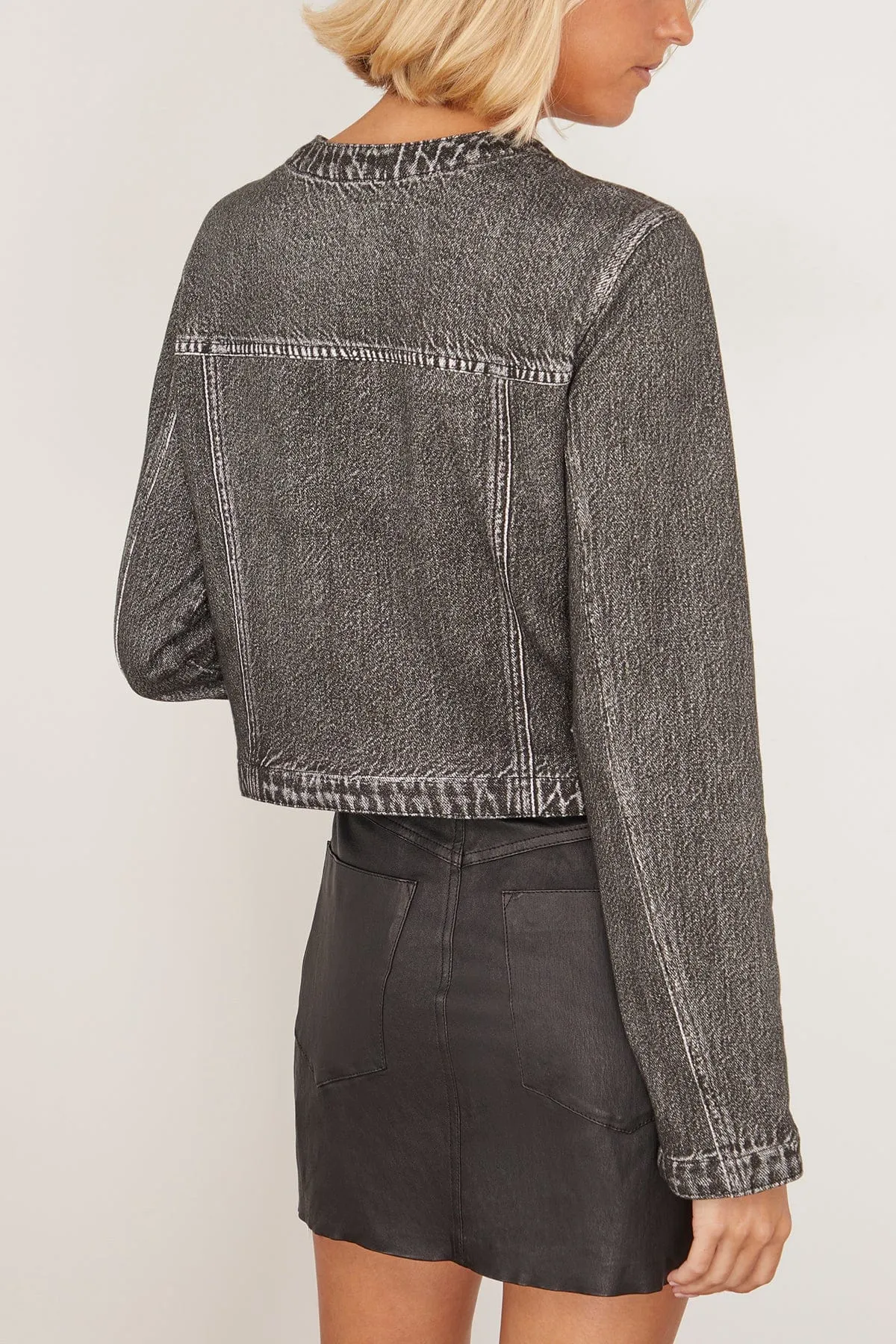 Miramar Cora Jacket in Washed Black