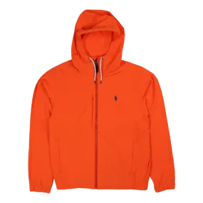 Packable Hooded Jacket Sailing Orange