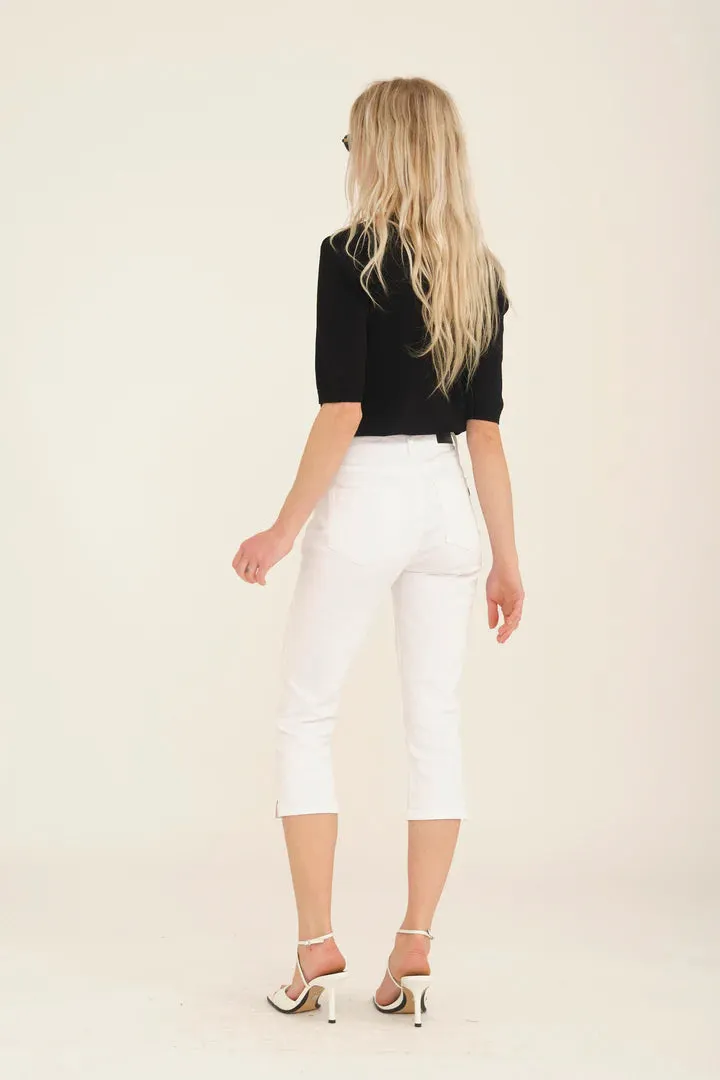 Pieszak Poline Capri Jean in White