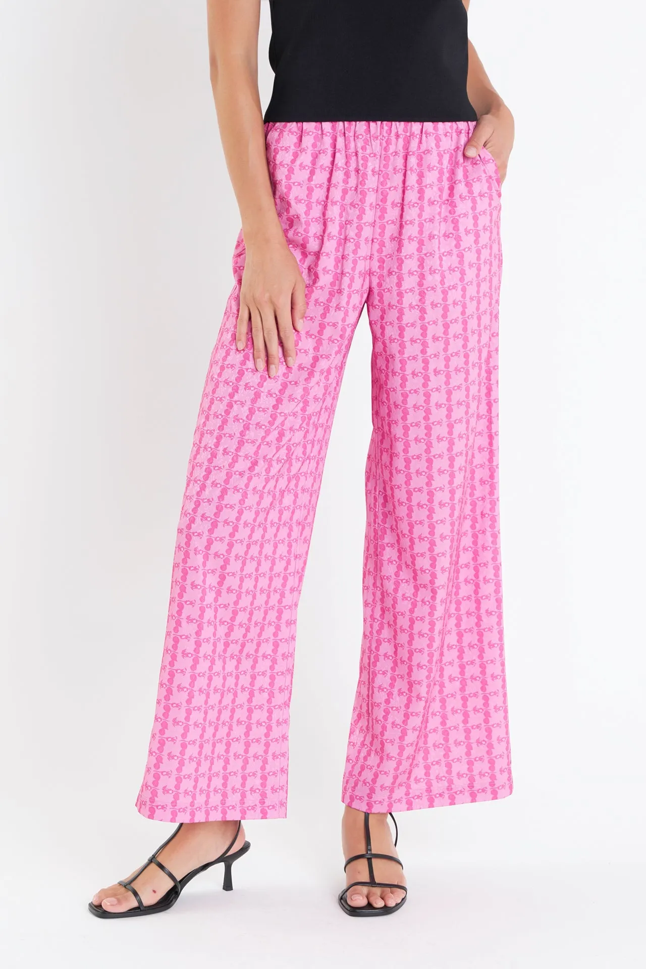 Printed Long Pants