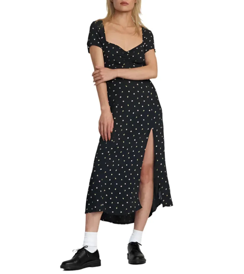 RVCA Womens Secrets Midi Dress