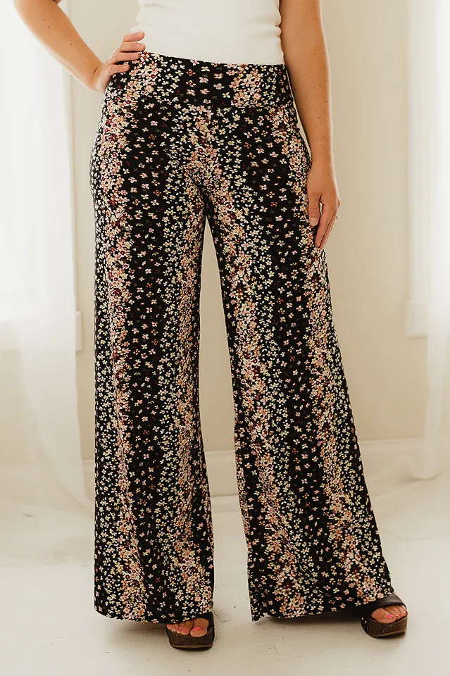 Soft Brushed Palazzo Pants