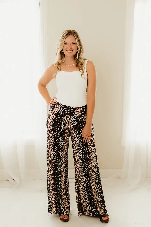 Soft Brushed Palazzo Pants