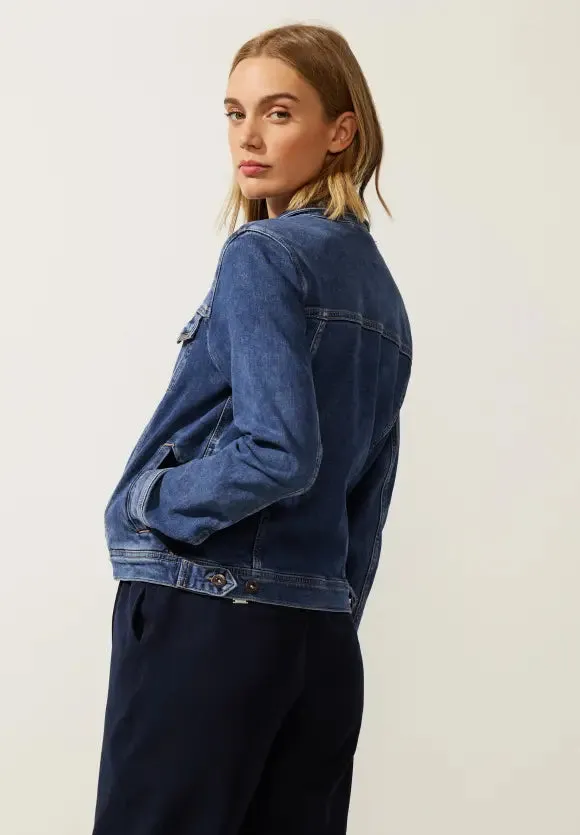 Street One denim jacket indigo wash 211939