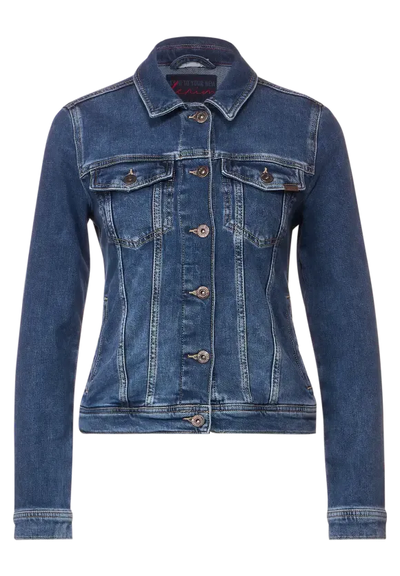 Street One denim jacket indigo wash 211939