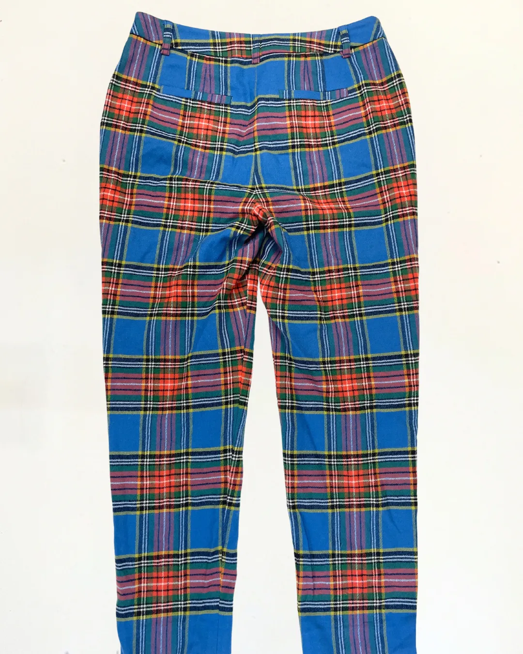 Tartan Seasonal Capri Length Trousers