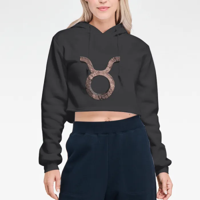 Taurus Cropped Hoodie