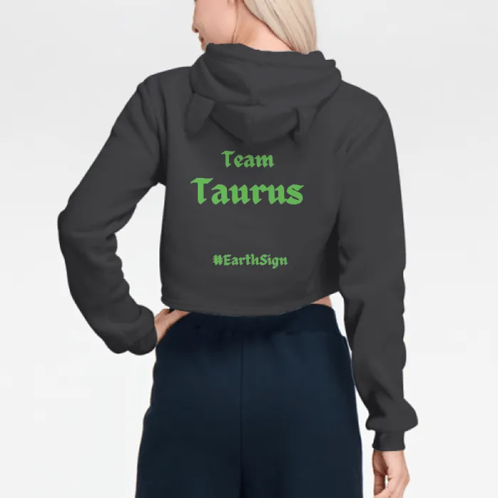 Taurus Cropped Hoodie