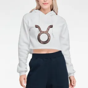 Taurus Cropped Hoodie