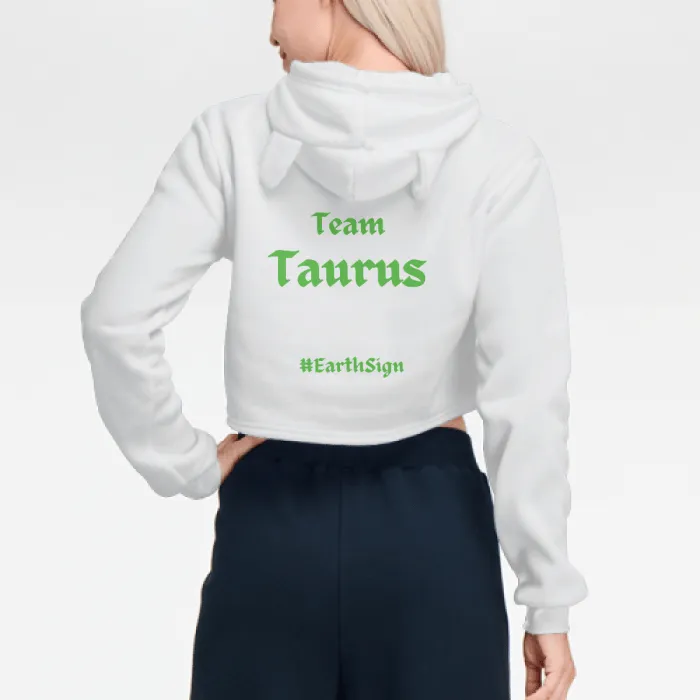 Taurus Cropped Hoodie