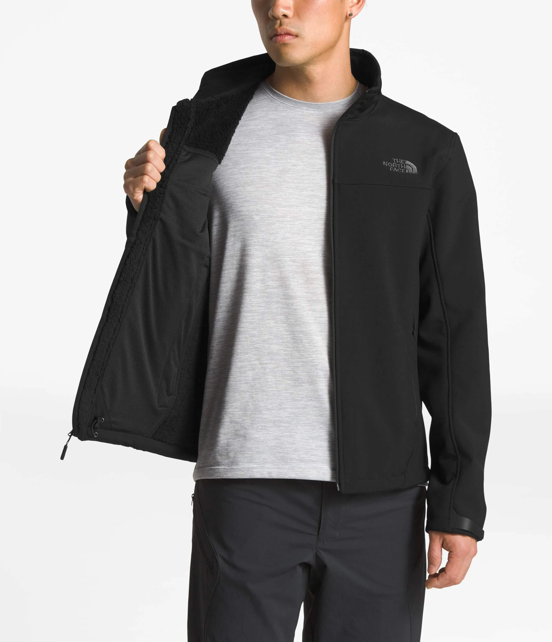 The North Face Men's Apex Chromium Thermal Jacket, TNF Black/TNF Black, S