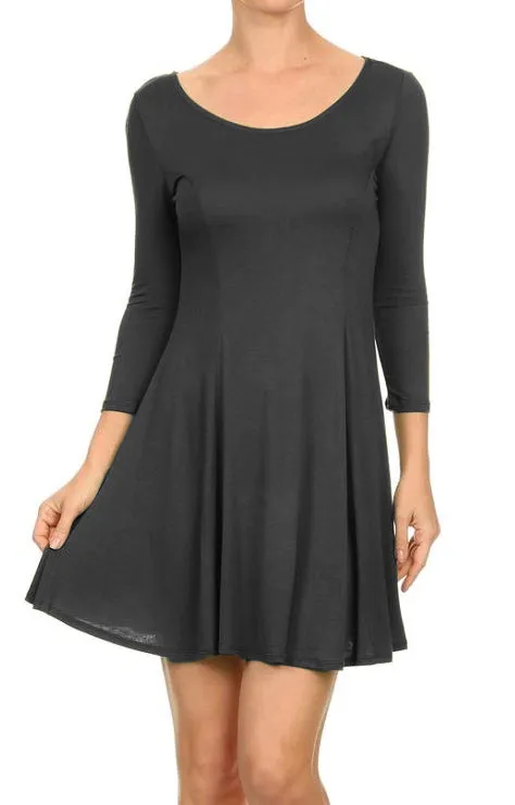 Twirl Worthy Fit & Flare Casual Dress