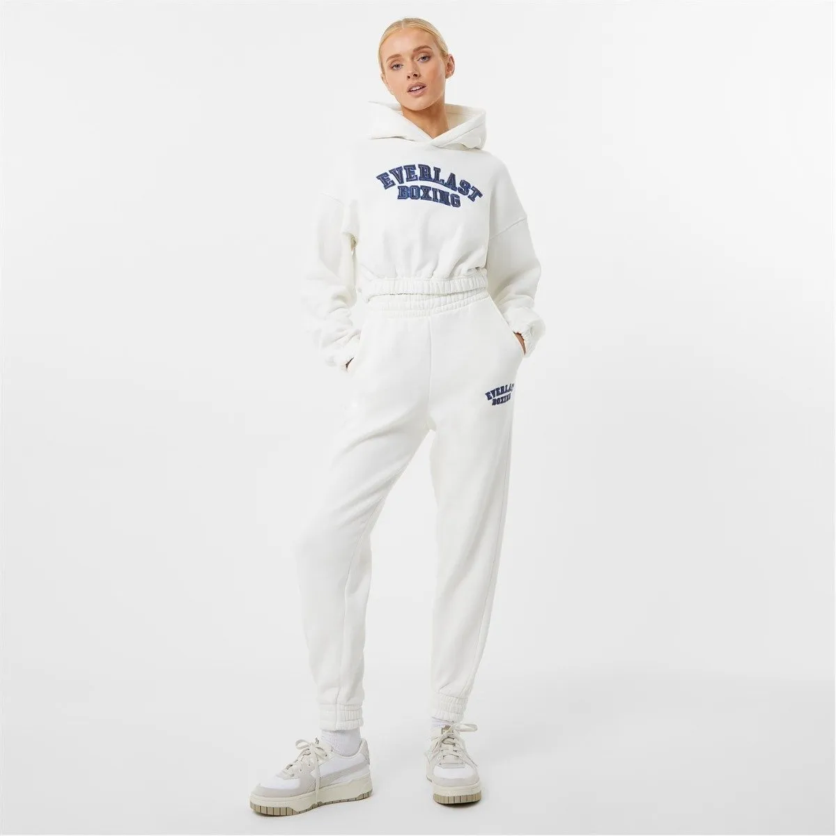 Women's Boxing Cropped Hoodie