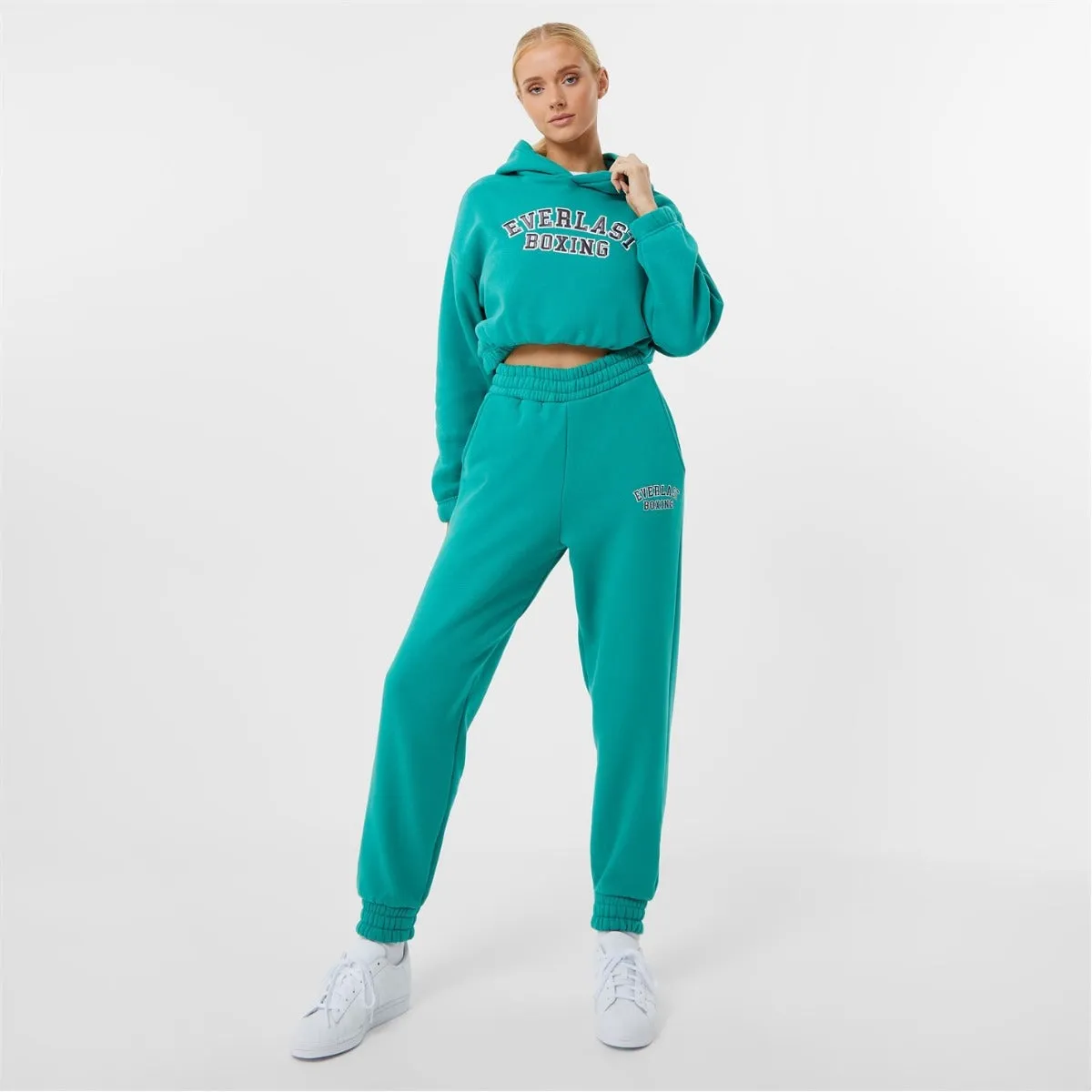 Women's Boxing Cropped Hoodie